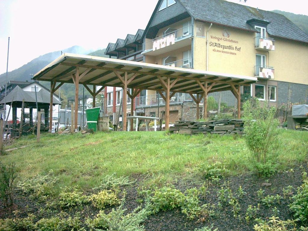 Wein- Und Gaestehaus St. Aldegundishof Sankt Aldegund Esterno foto