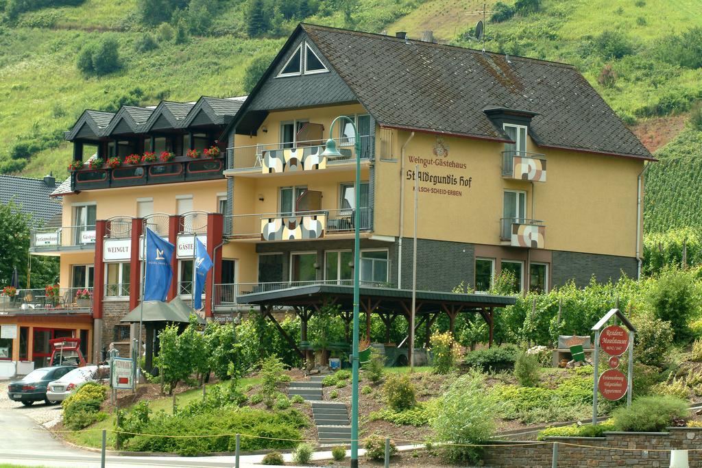 Wein- Und Gaestehaus St. Aldegundishof Sankt Aldegund Esterno foto