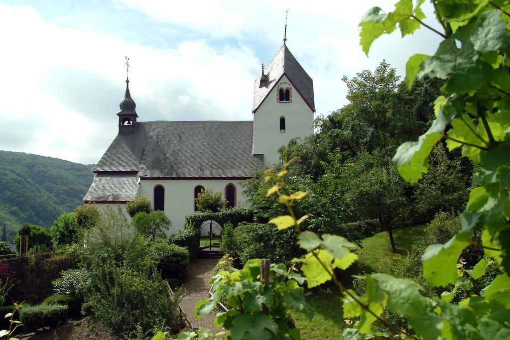 Wein- Und Gaestehaus St. Aldegundishof Sankt Aldegund Esterno foto